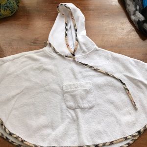 burberry baby towel